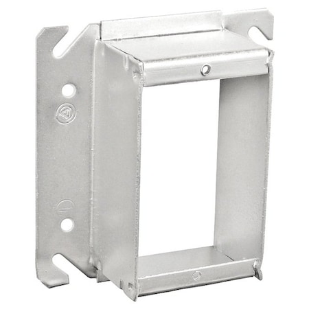 Southwire Device Ring, 1 Gang, Galvanized Steel, Square Box Type 52C16SQ